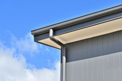Galvanized Gutter Installation