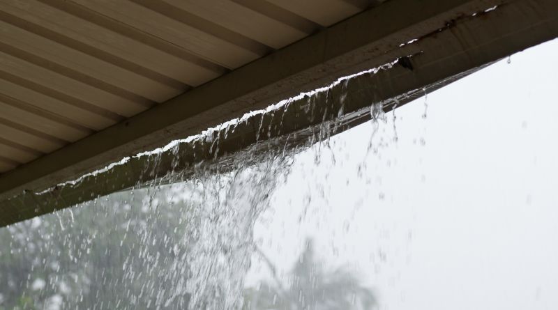 Heavy Rain Gutter Setup
