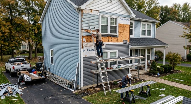 Synthetic Siding Installation in Norwalk, CT